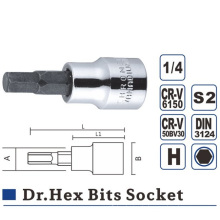 1/2 &quot;1/4&quot; 3/8 &quot;Hex Bits Steckdose für Reparaturwerkzeug